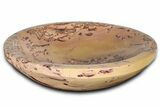 Polished Saharan Desert Jasper Dish - Morocco #326928-1